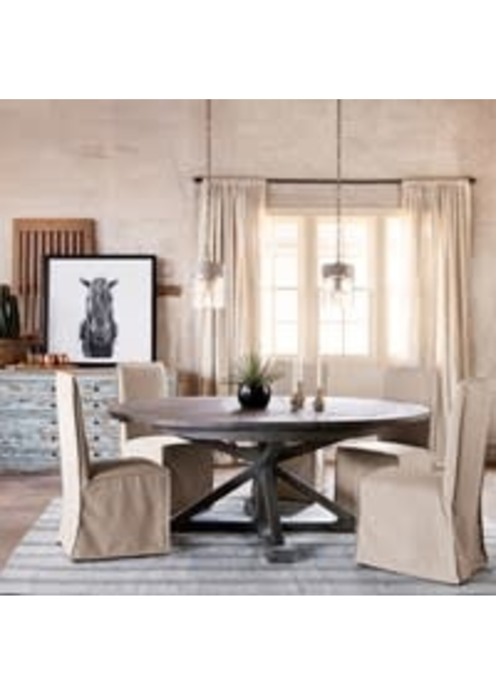 Cintra Ext Dining Table-Black Olive