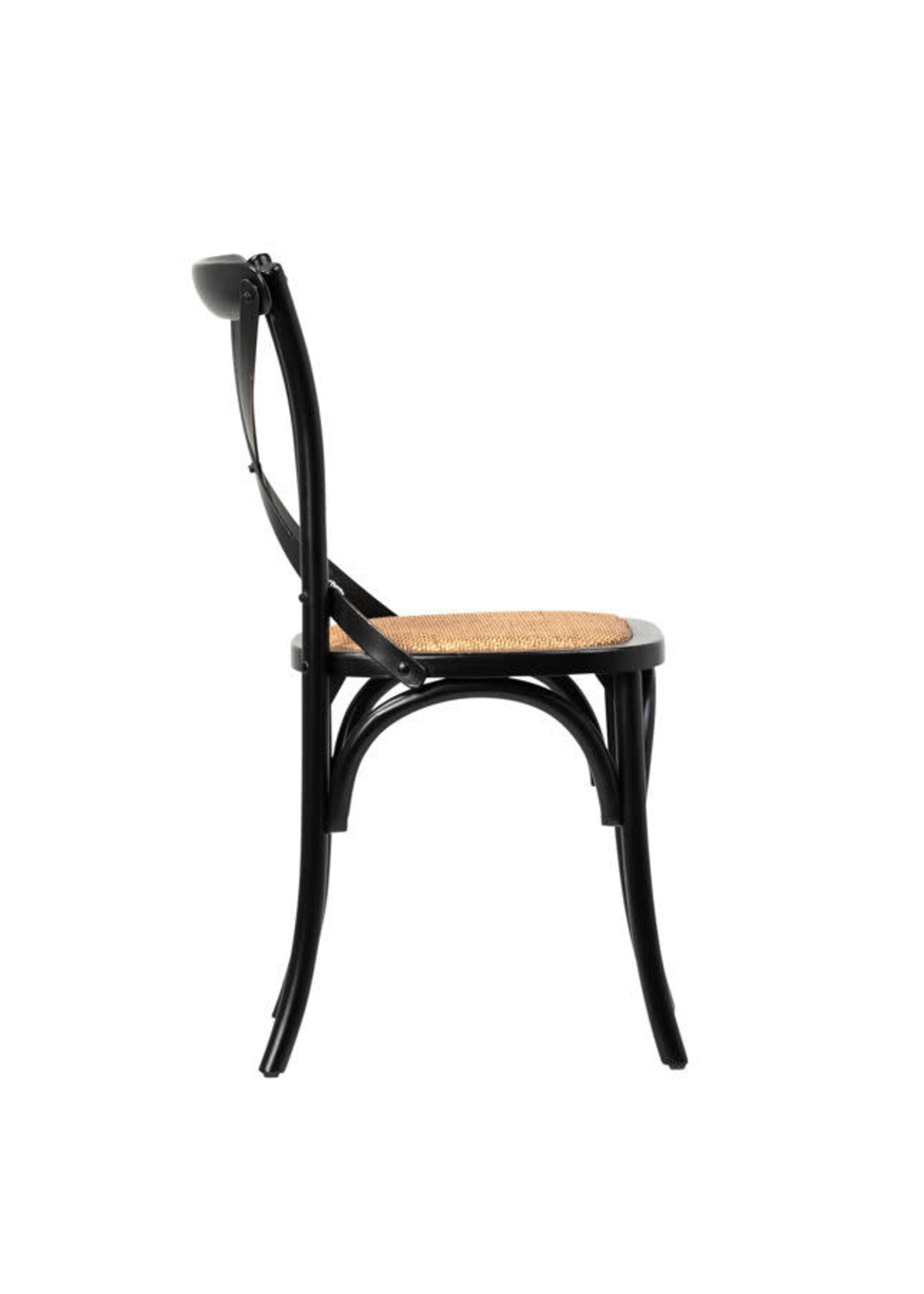 Gaston Dining Chair-Antique Black