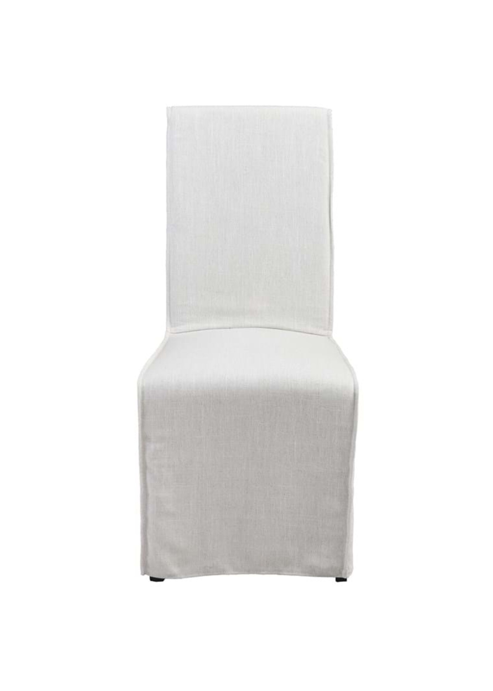Jordan Upholstered Dining Chair-White