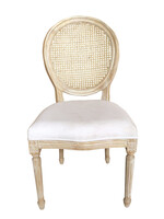 Louis-Oval Back Dining Chair