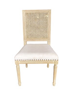 Louis-Square Back Dining Chair