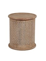 Carver Round Side Table - 17"