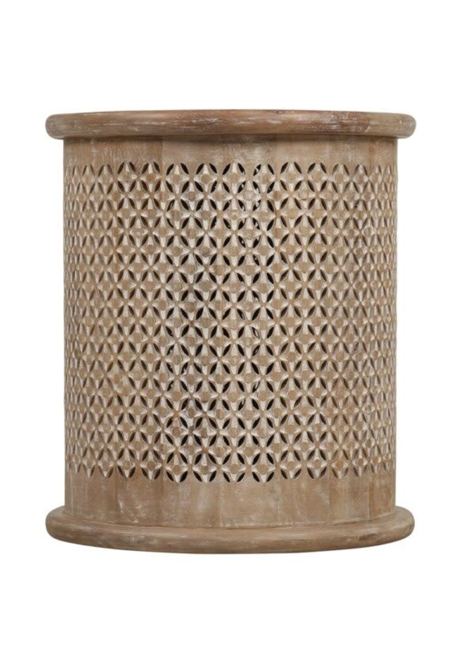Carver Round Side Table - 17"