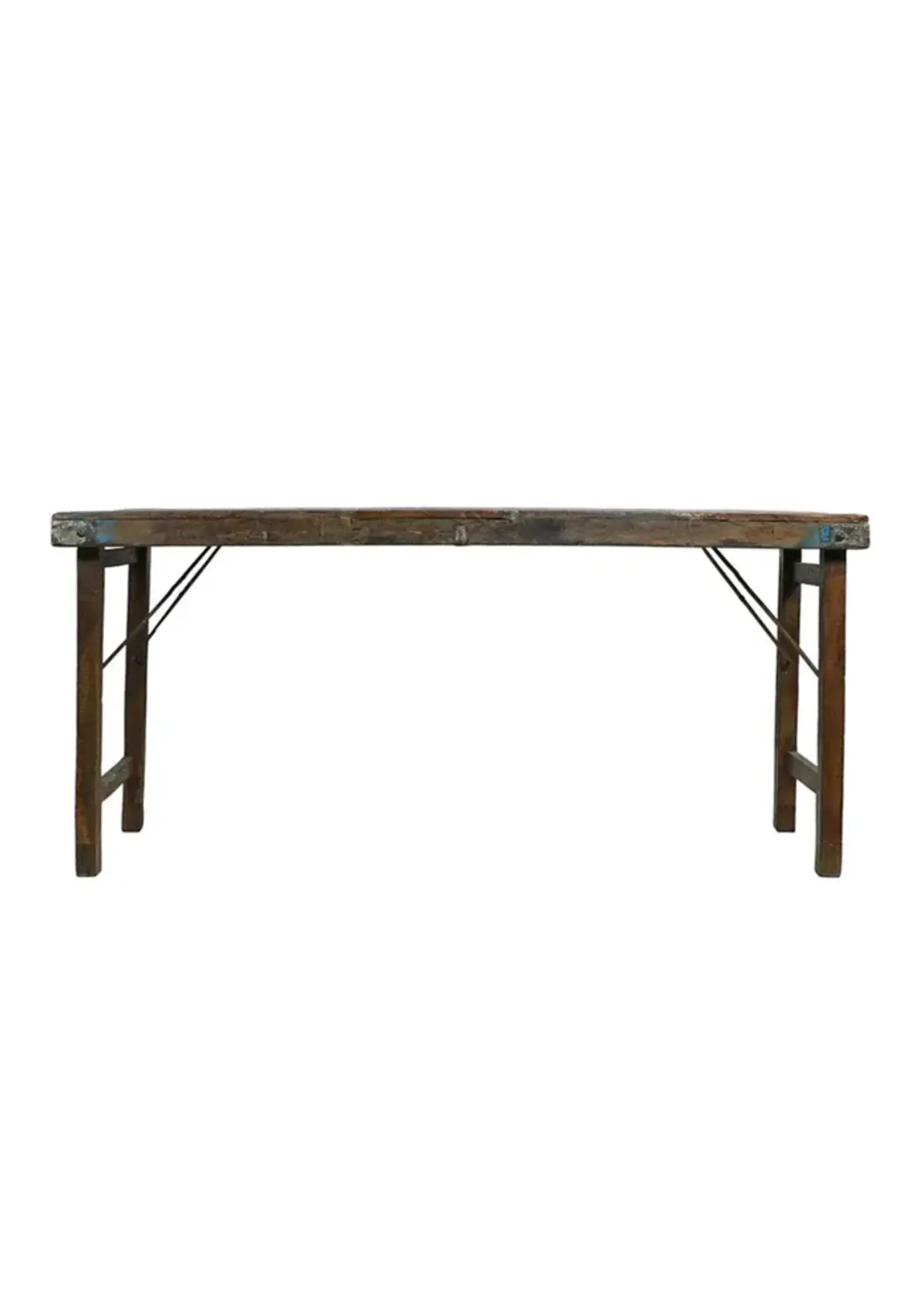 Wood Wedding Table-Dark Large 69"W