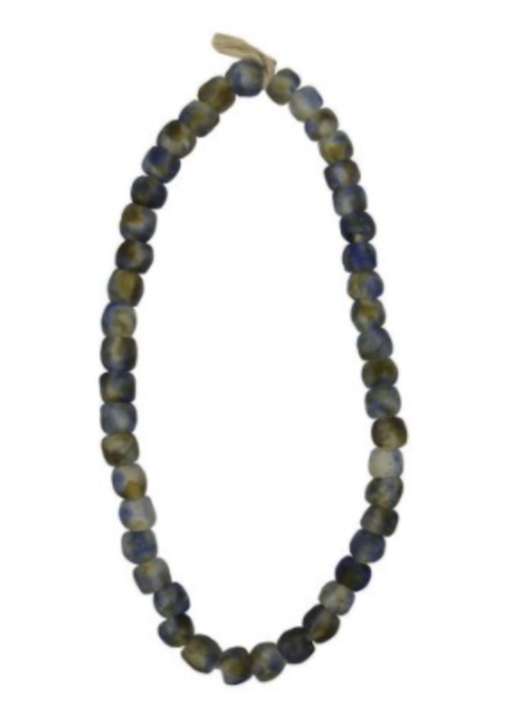 African Recycled Glass Beads SM 7"dia