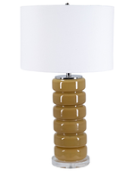 Joelle Table Lamp-Yellow-7x7x29