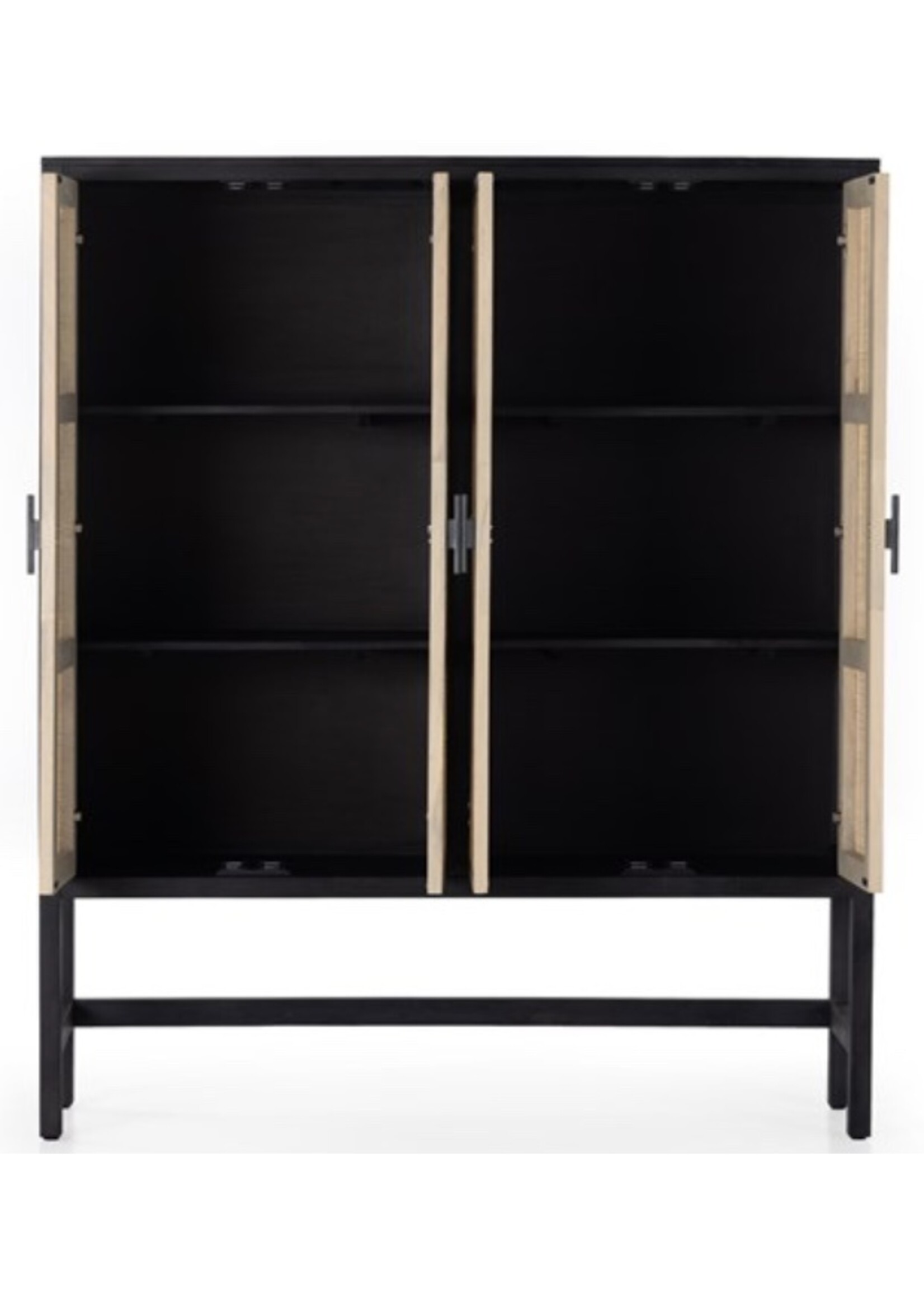 Caprice Cabinet-Black-59"W