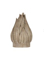 Carved Wooden Artichoke