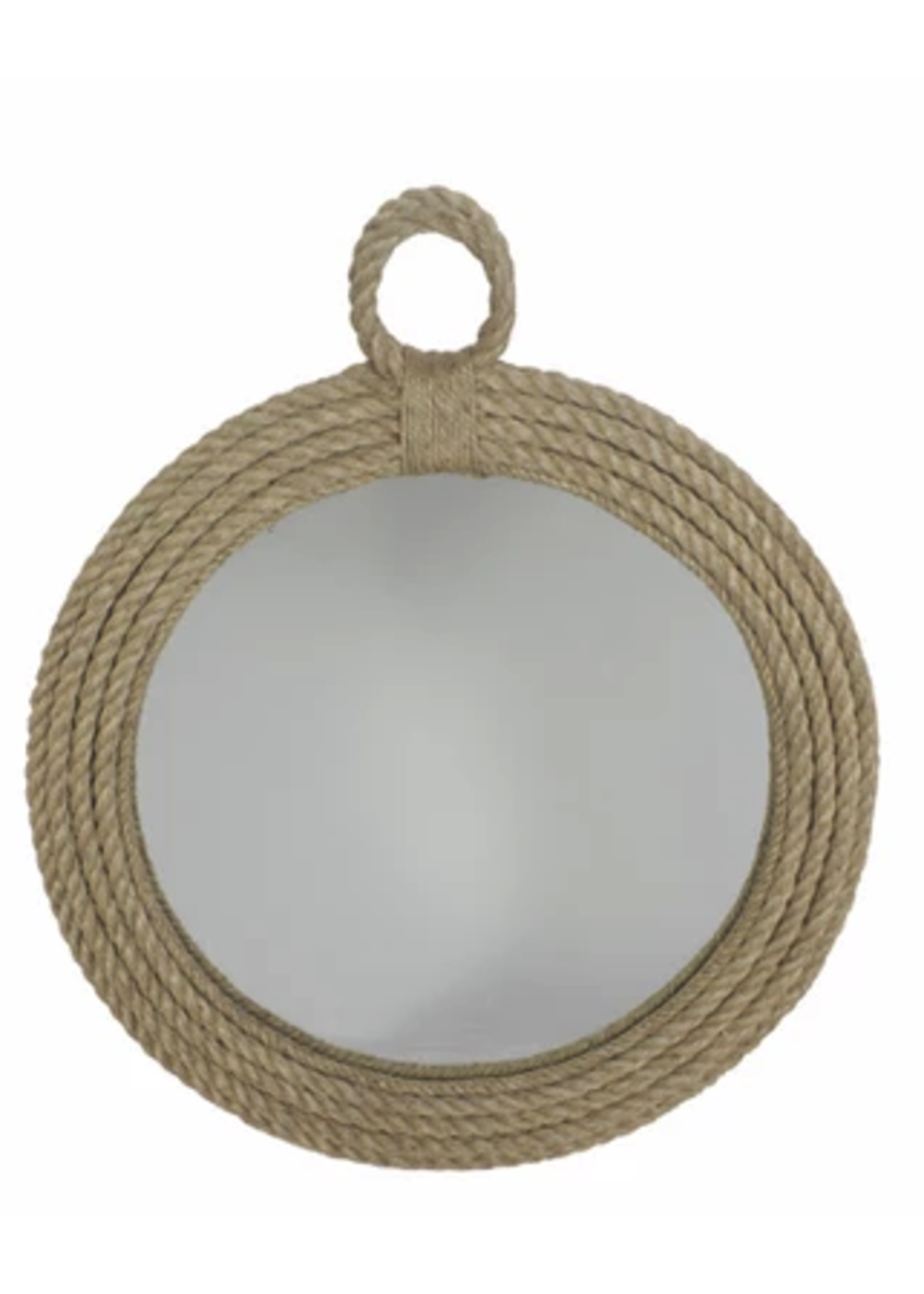 Marine Rope Mirror Round 31"