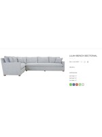 Quick Ship - Lilah Sectional - Plush Crypton Chenille