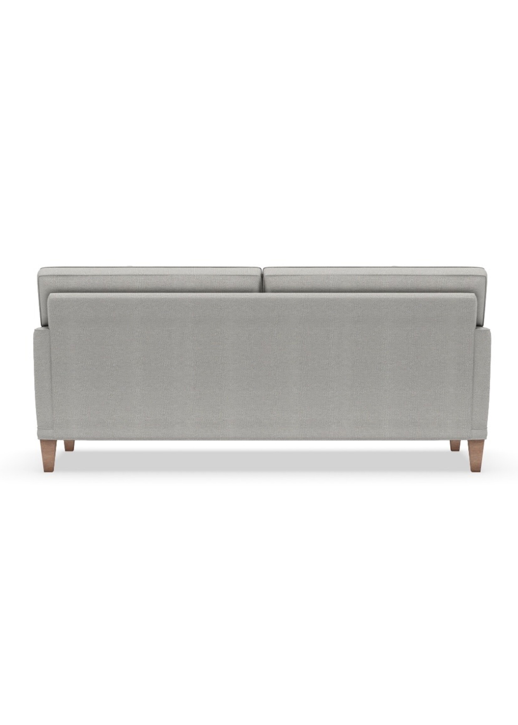 Townsend 2 Cushion Sofa-VR306-10(V)-WP-83"x37x36-Clearance! In Grey herring Bone fabric