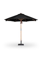 Baska Outdoor Round Umbrella Arashi Black 118.00"w x 118.00"d x 102.25"h
