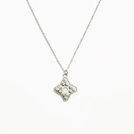 Megan Thorne Clover Starburst Small Charm Necklace - 18K