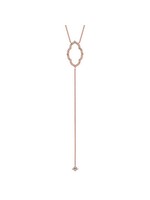 Sara Weinstock Rose Gold Taj Lariat Necklace 18K