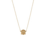 Victoria Cunningham Buddah Head Necklace - 14K