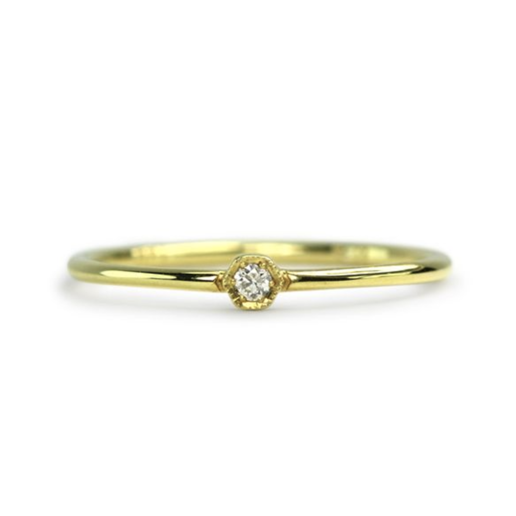 ILA Laney Diamond Ring Size 6.5 - 14KY