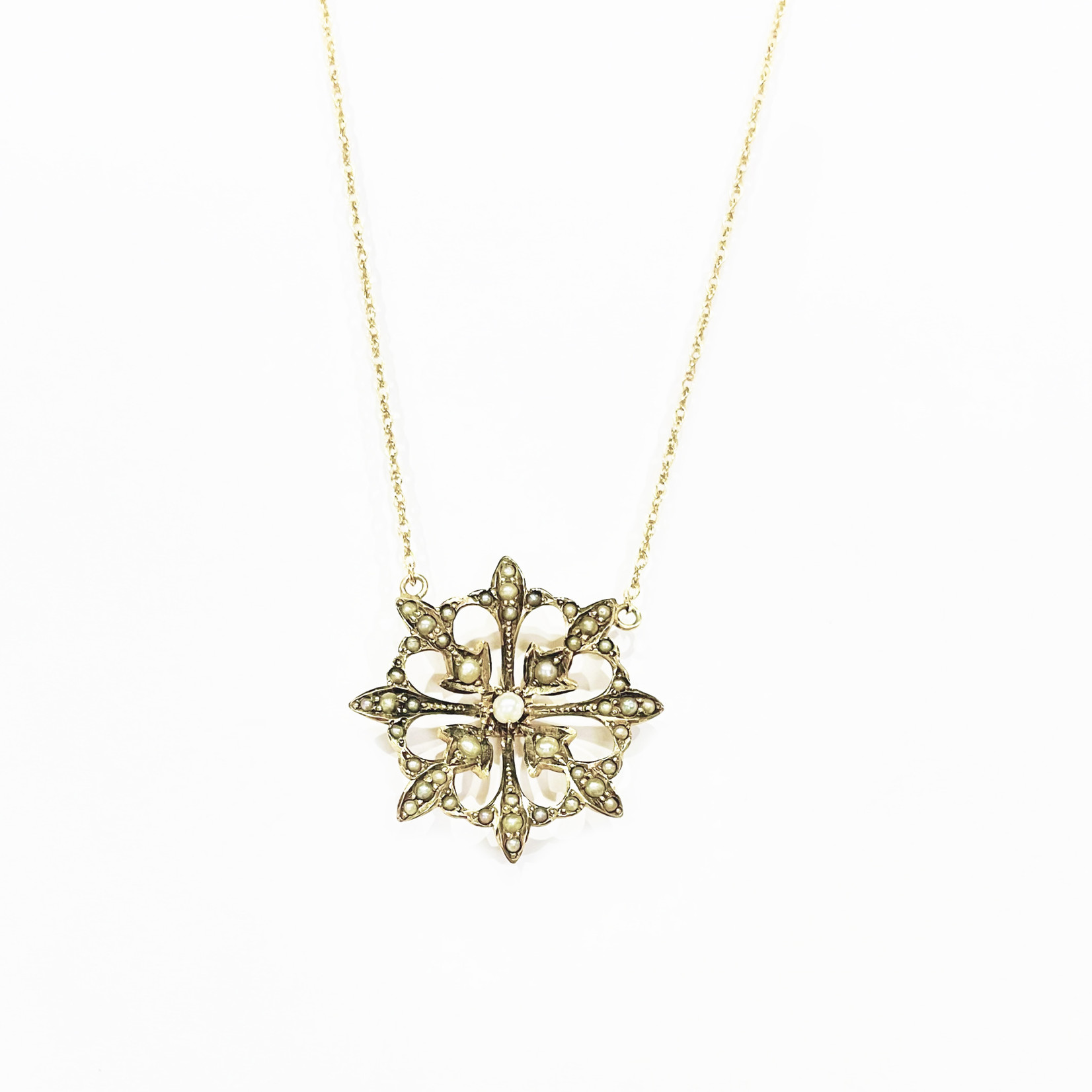 Just Jules Just Jules VIntage Pins on Chains - 14K