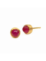 Marian Maurer Teeny Ruby Cabs Studs