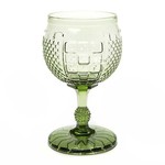MacKenzie-Childs Coquette Goblet - Green