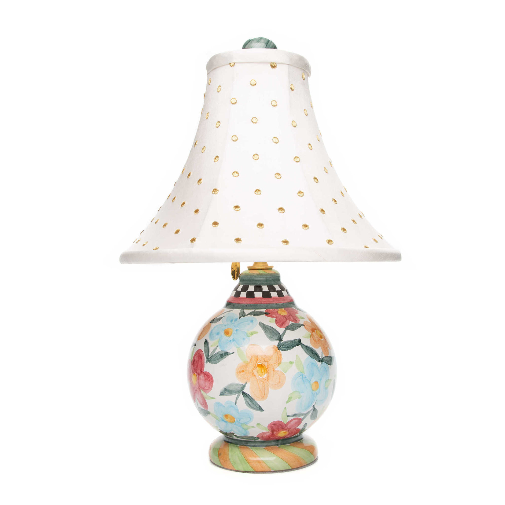 MacKenzie-Childs Painted Garden Table Lamp