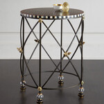 MacKenzie-Childs Honeycomb Accent Table