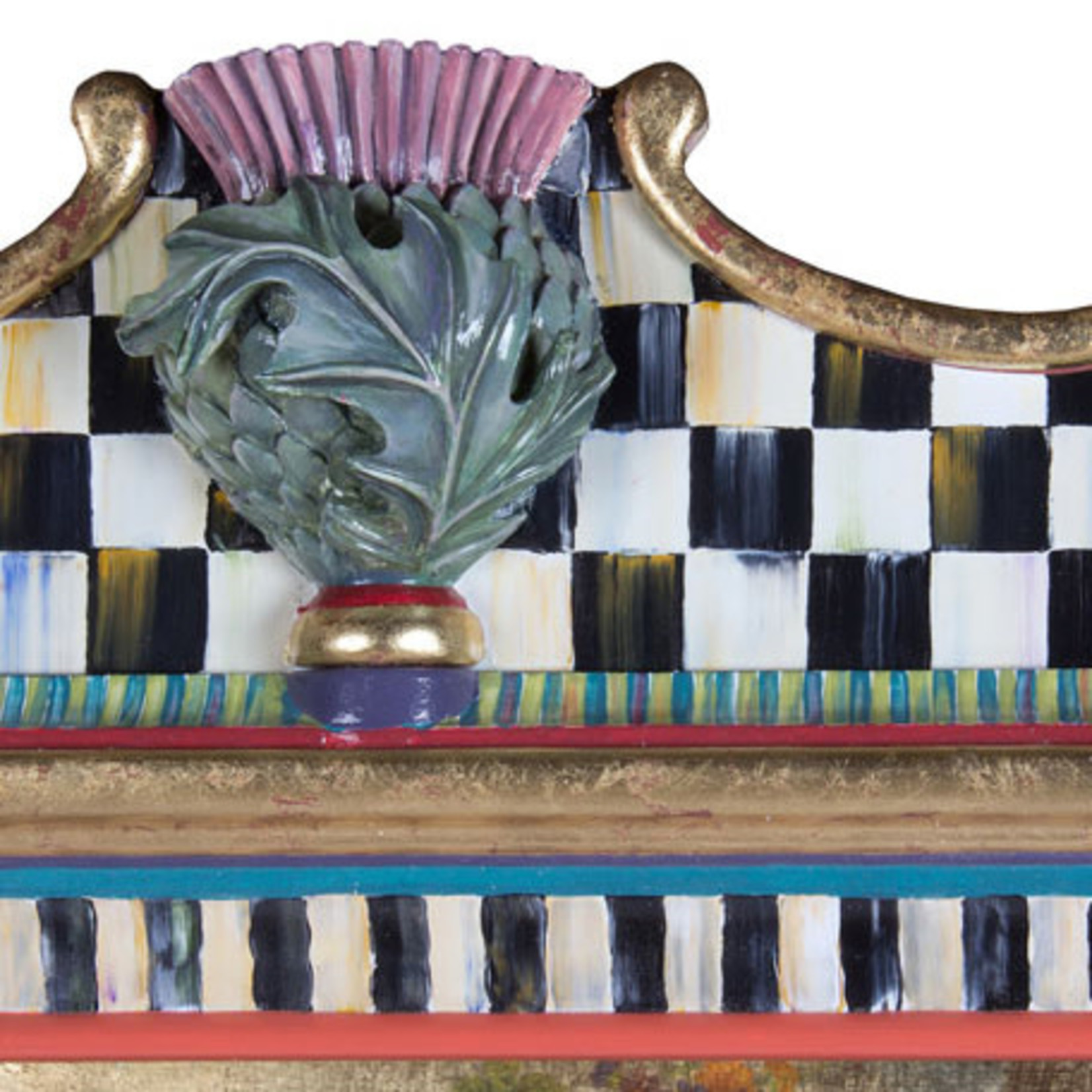MacKenzie-Childs Arlecchino Bookcase