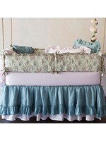 Bella Notte Linen Whisper Crib Skirt