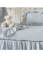 Bella Notte Linen Crib Sheet