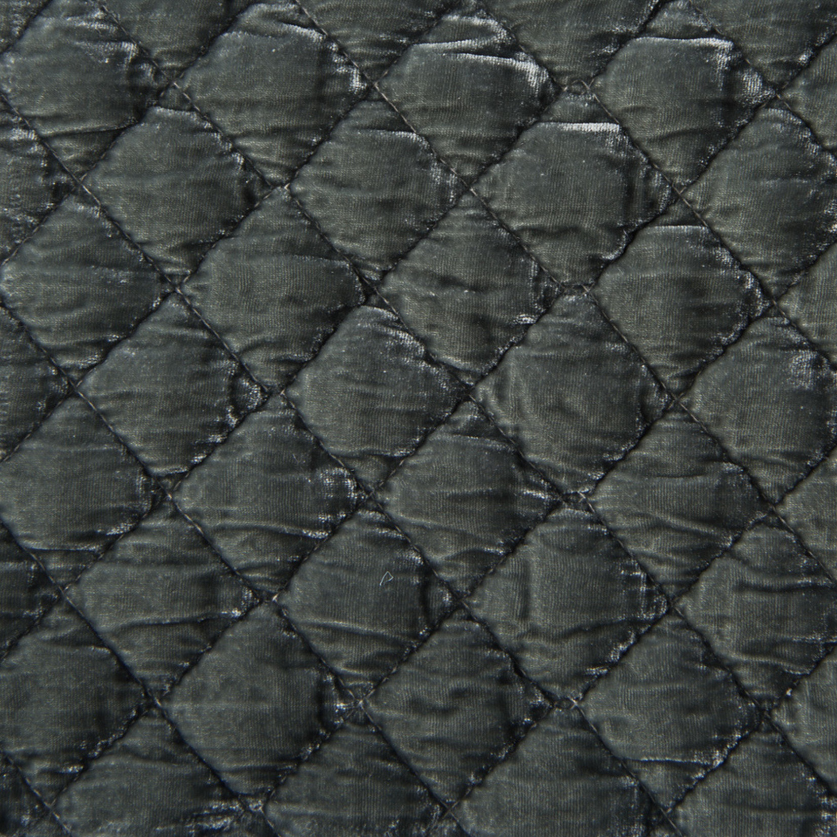 Velvet quilted fabric