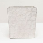 Pigeon & Poodle Andria Pearlized Wastebasket