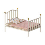Maileg USA Vintage Bed, Mouse - Off White