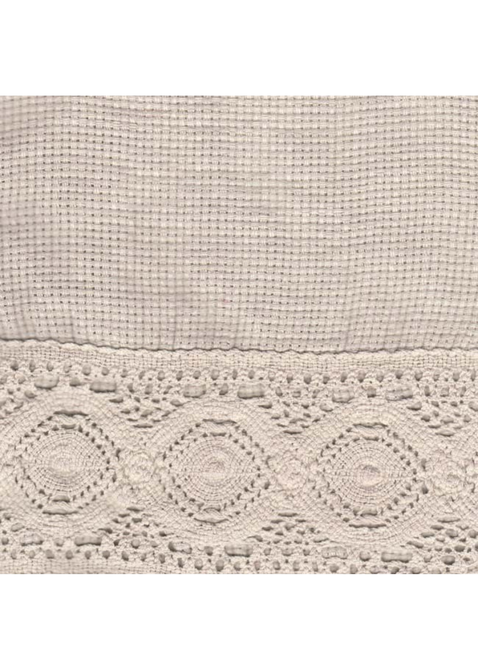 Bella Notte Homespun Sham Sand (Discontinued) Deluxe