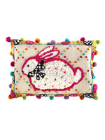 MacKenzie-Childs Dotty Bunny Pillow