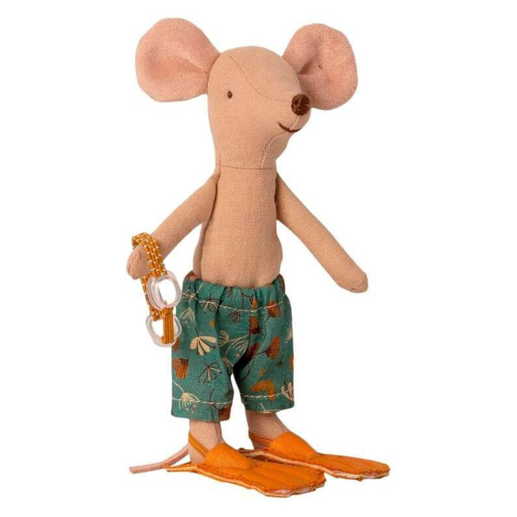 Maileg USA Beach Mouse Big Brother in Cabin