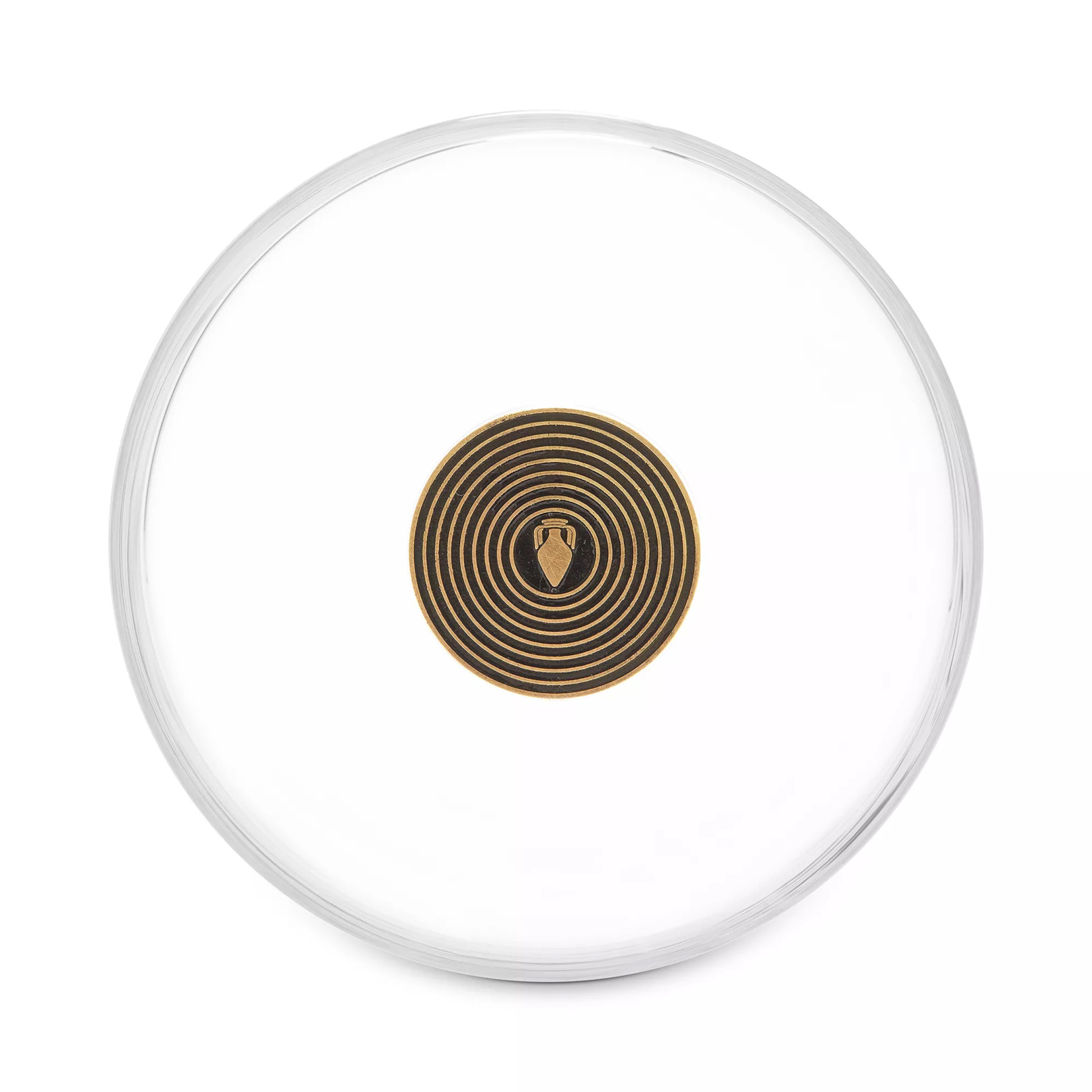 L'Objet Glass Cloche with Metal Knob