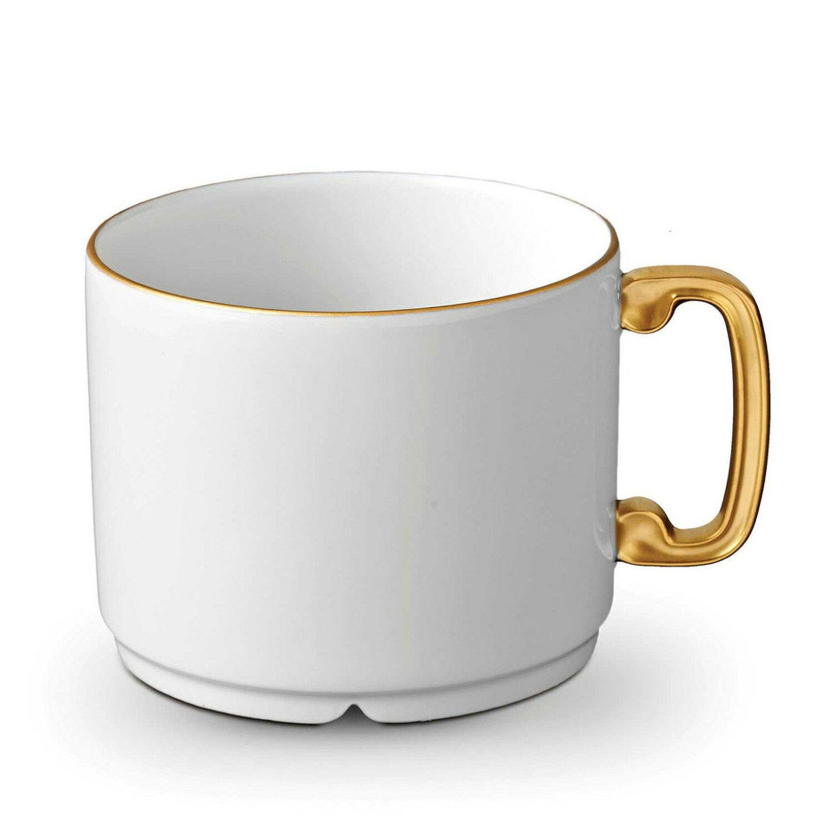 L'Objet Han Gold Tea Cup Saucer (Gift Box Of 2)