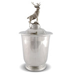 Vagabond House Pewter Elk Ice Bucket