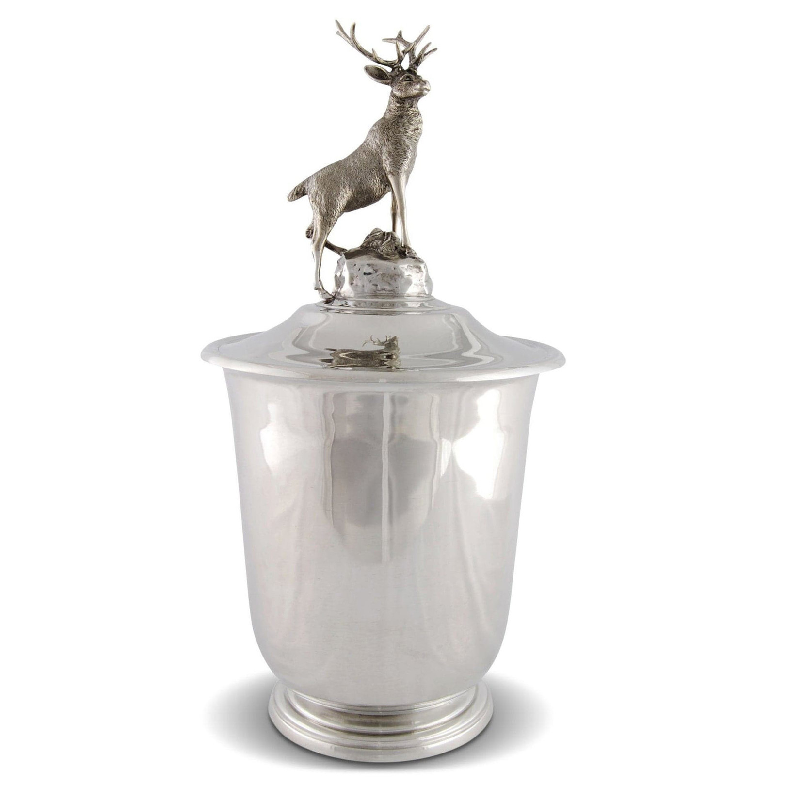 Vagabond House Pewter Elk Ice Bucket