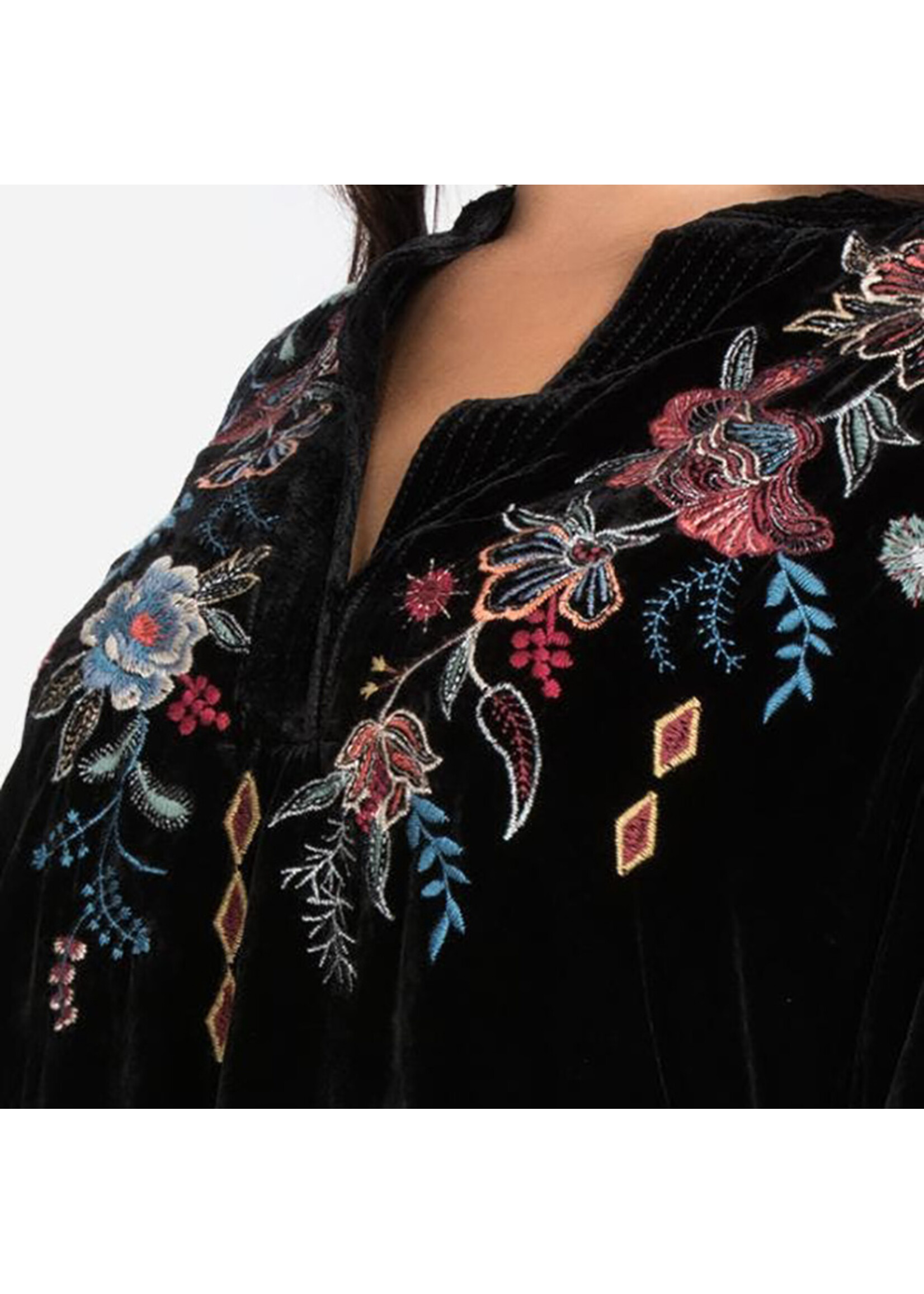Johnny was velvet tunic sale
