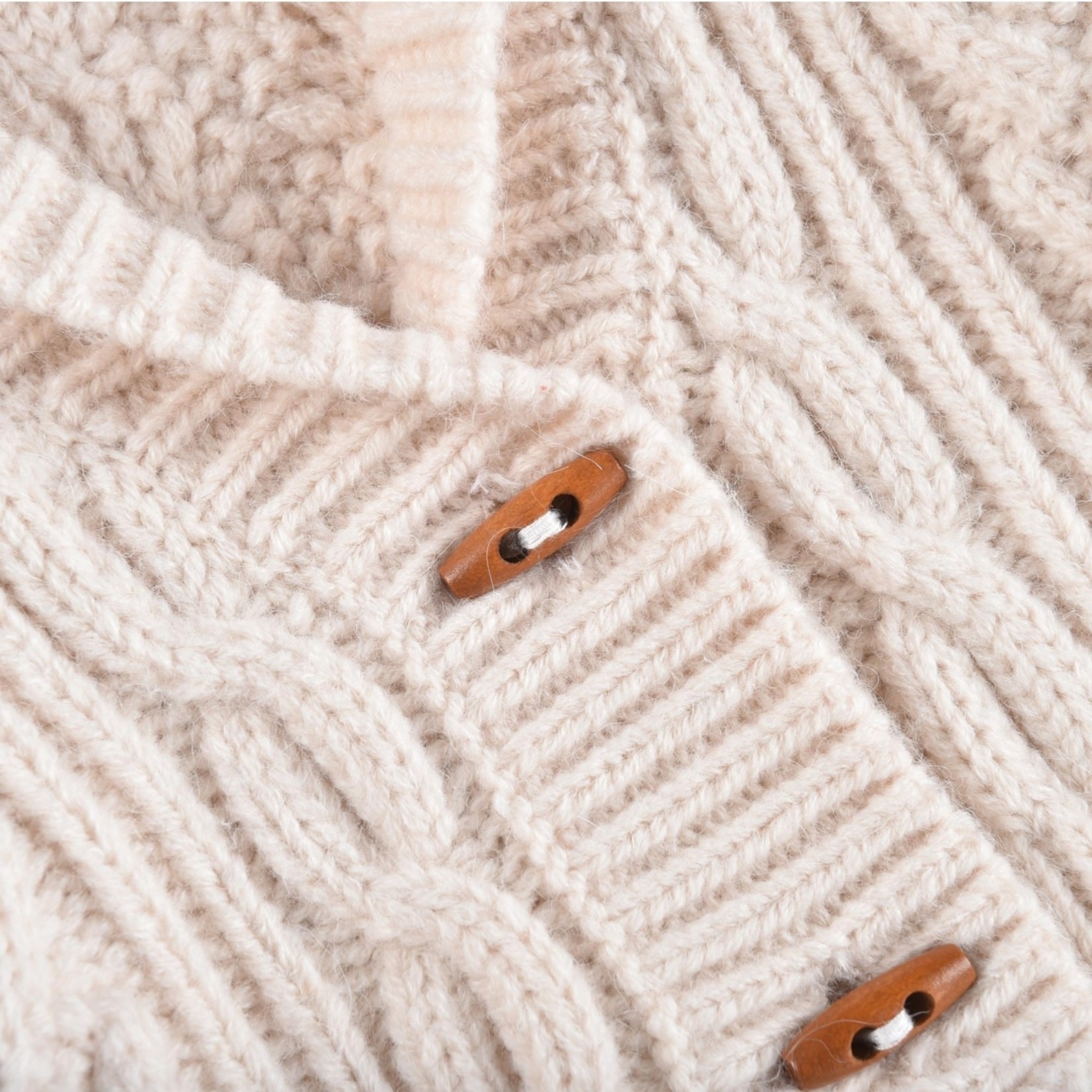 Louise Misha Sacha Baby Cream Cardigan