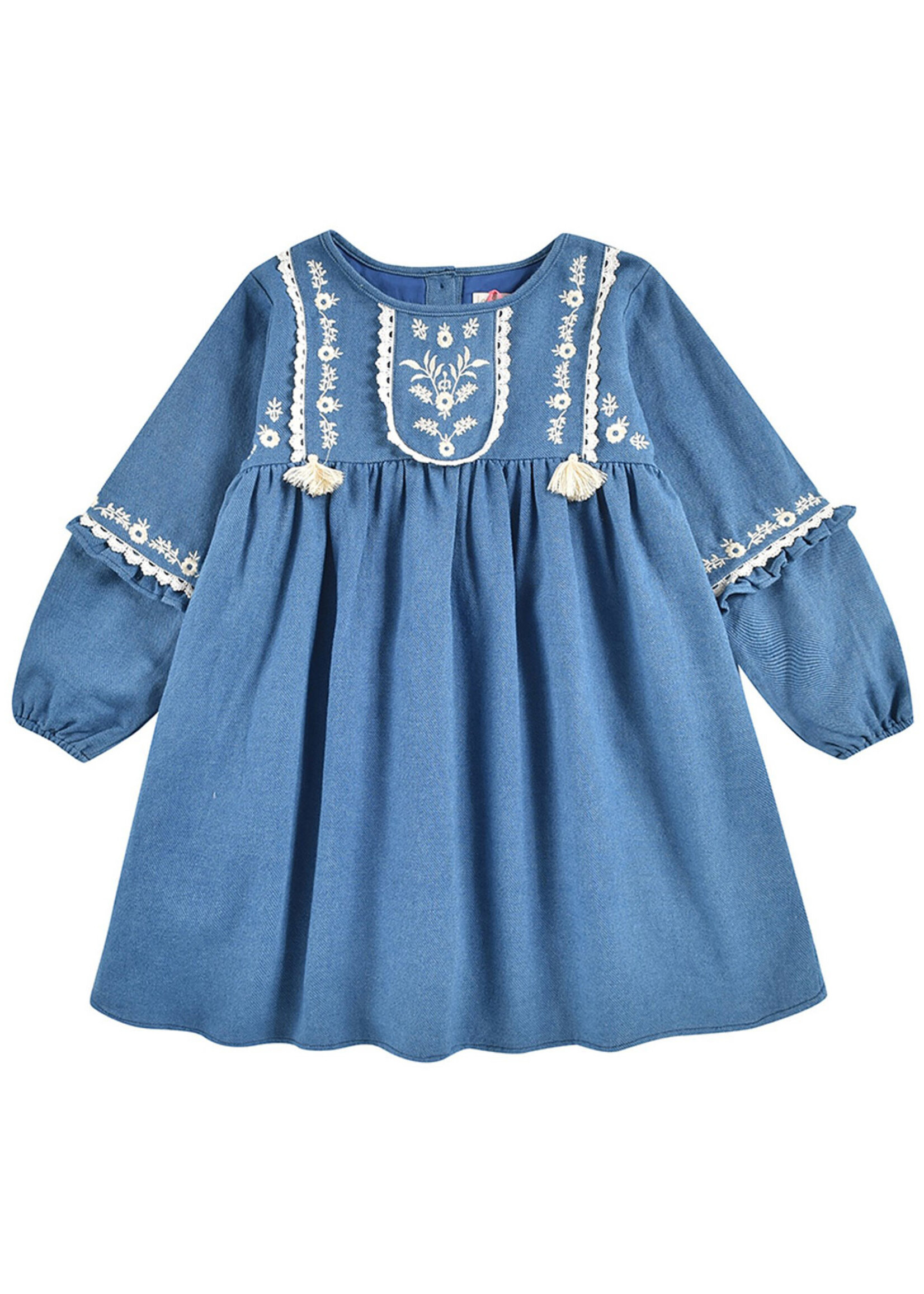 Louise Misha Fajald Blue Denim Dress