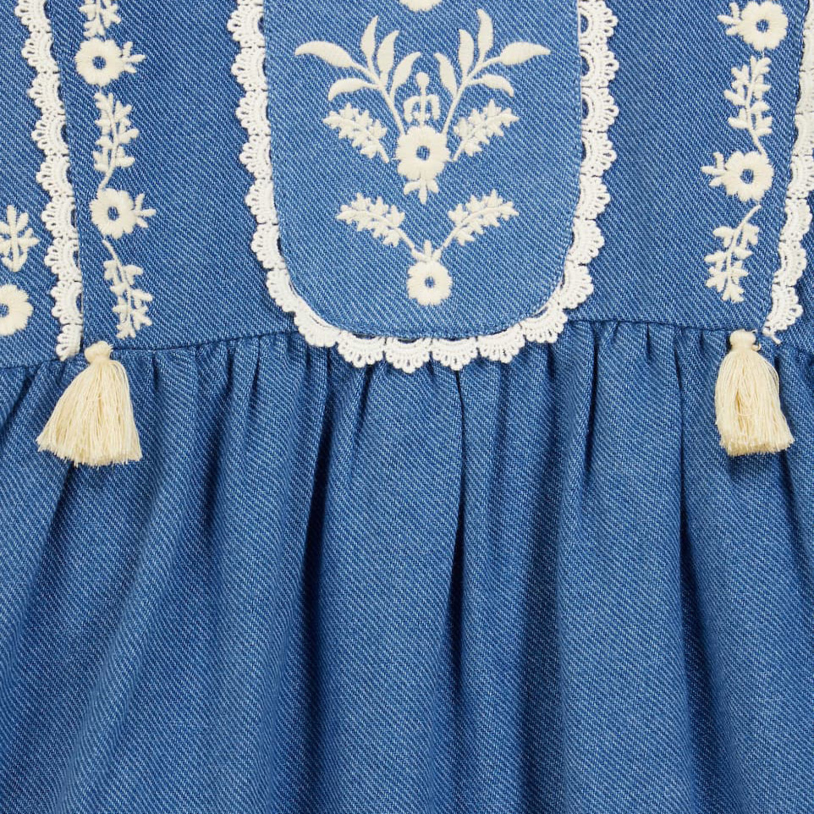Louise Misha Fajald Blue Denim Dress