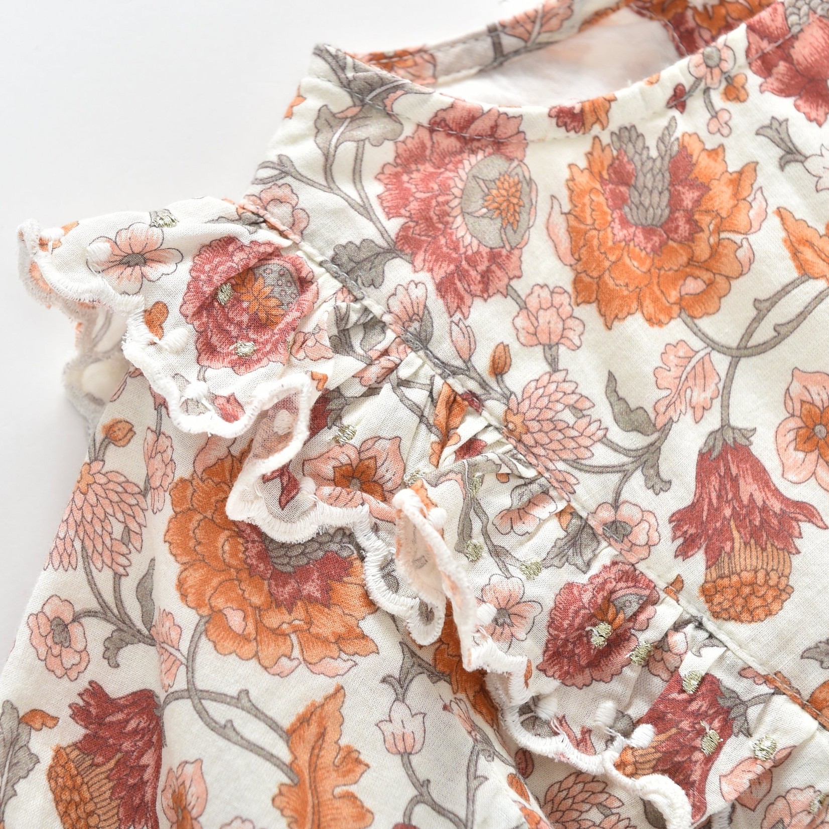 Louise Misha Tubi Baby Cream Boho Flowers Blouse