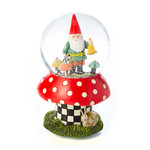 MacKenzie-Childs Woodland Gnome Snow Globe