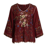 Johnny Was Canterie Blouse 2X