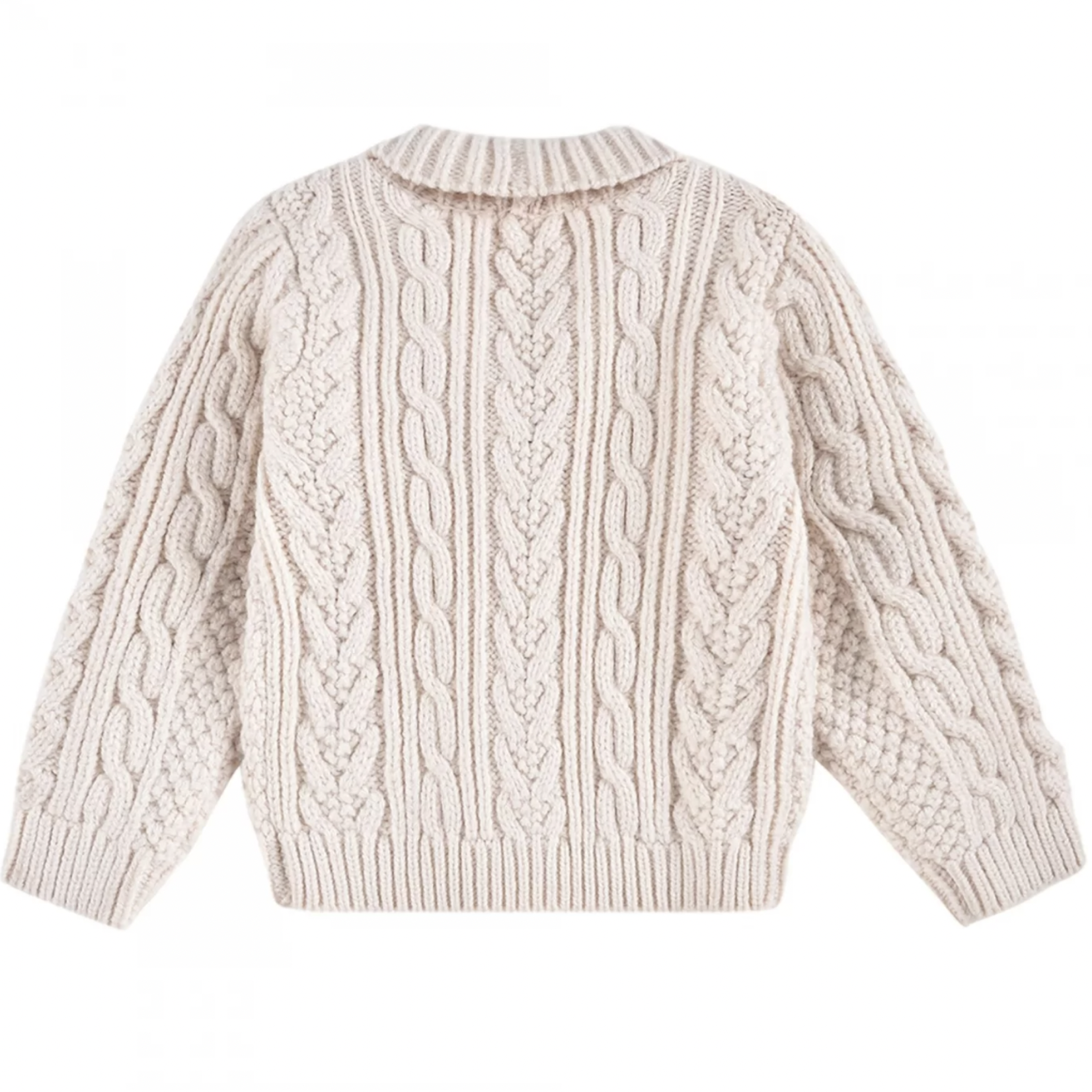 Louise Misha Sacha Cream Cardigan