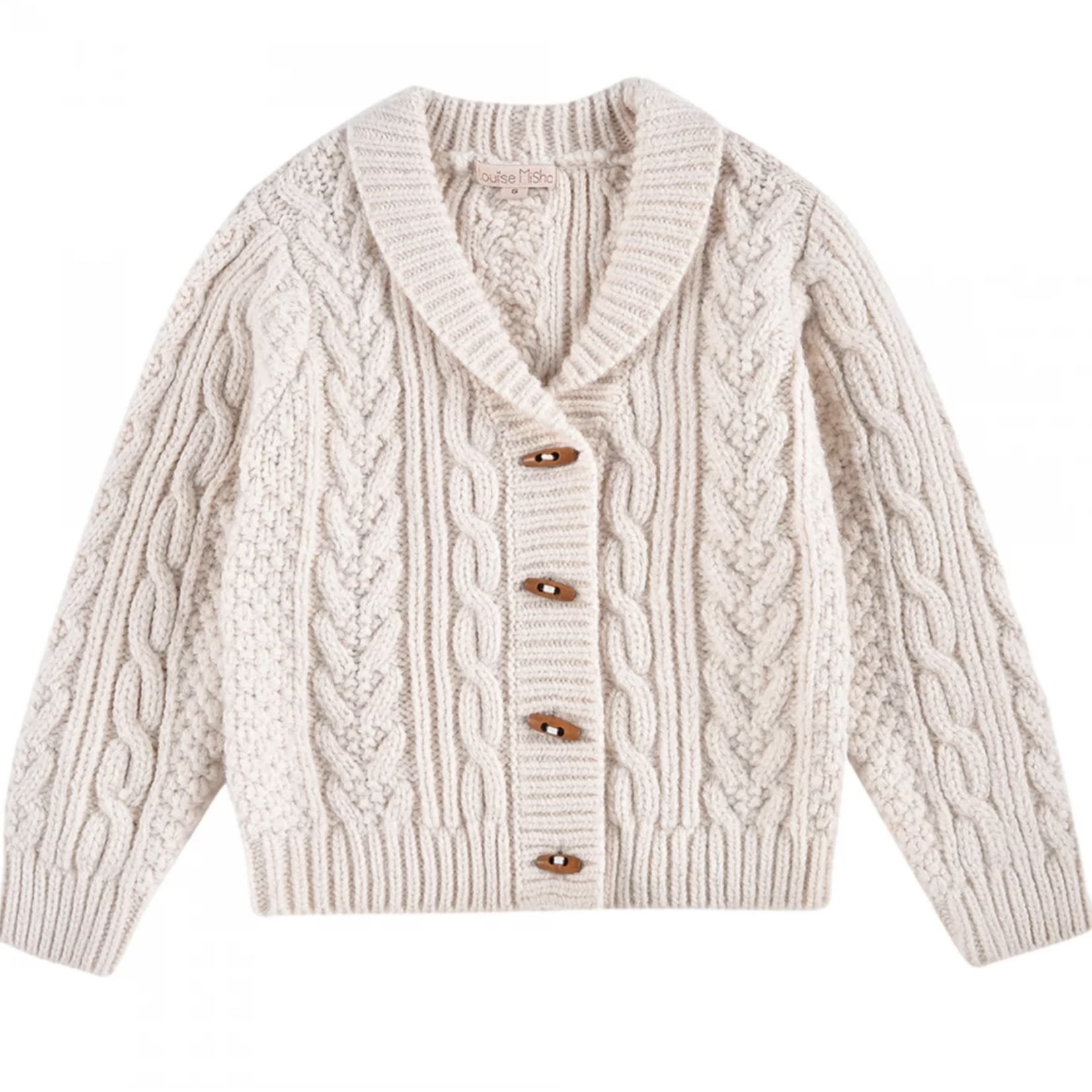 Louise Misha Sacha Cream Cardigan