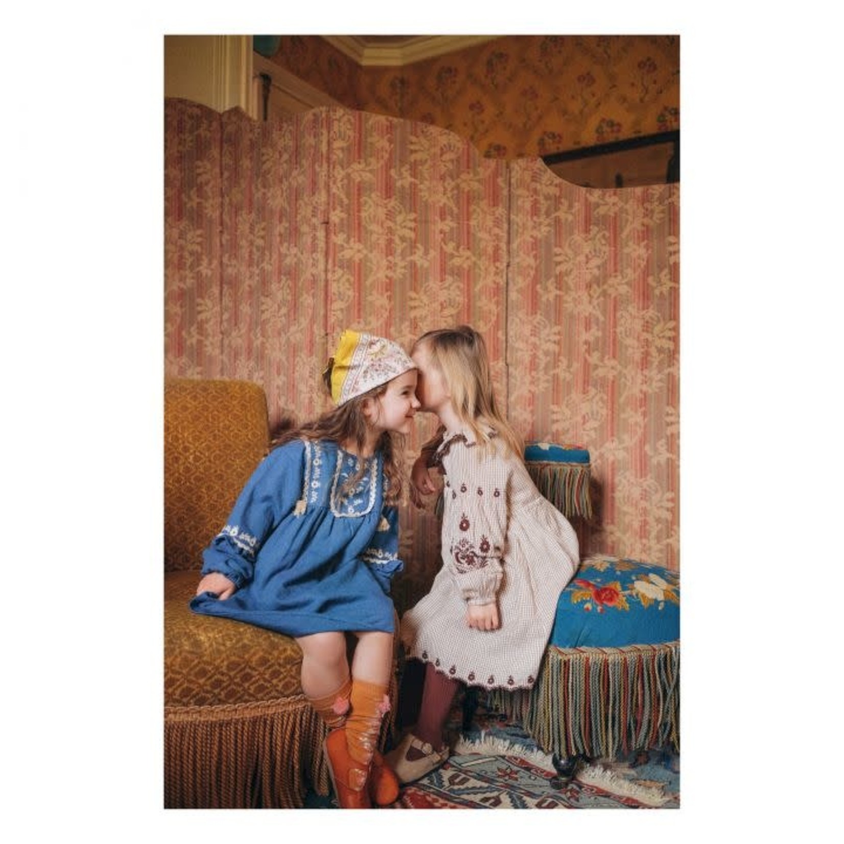 Louise Misha Fajald Blue Denim Dress