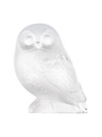 Lalique Shivers Owl Figure