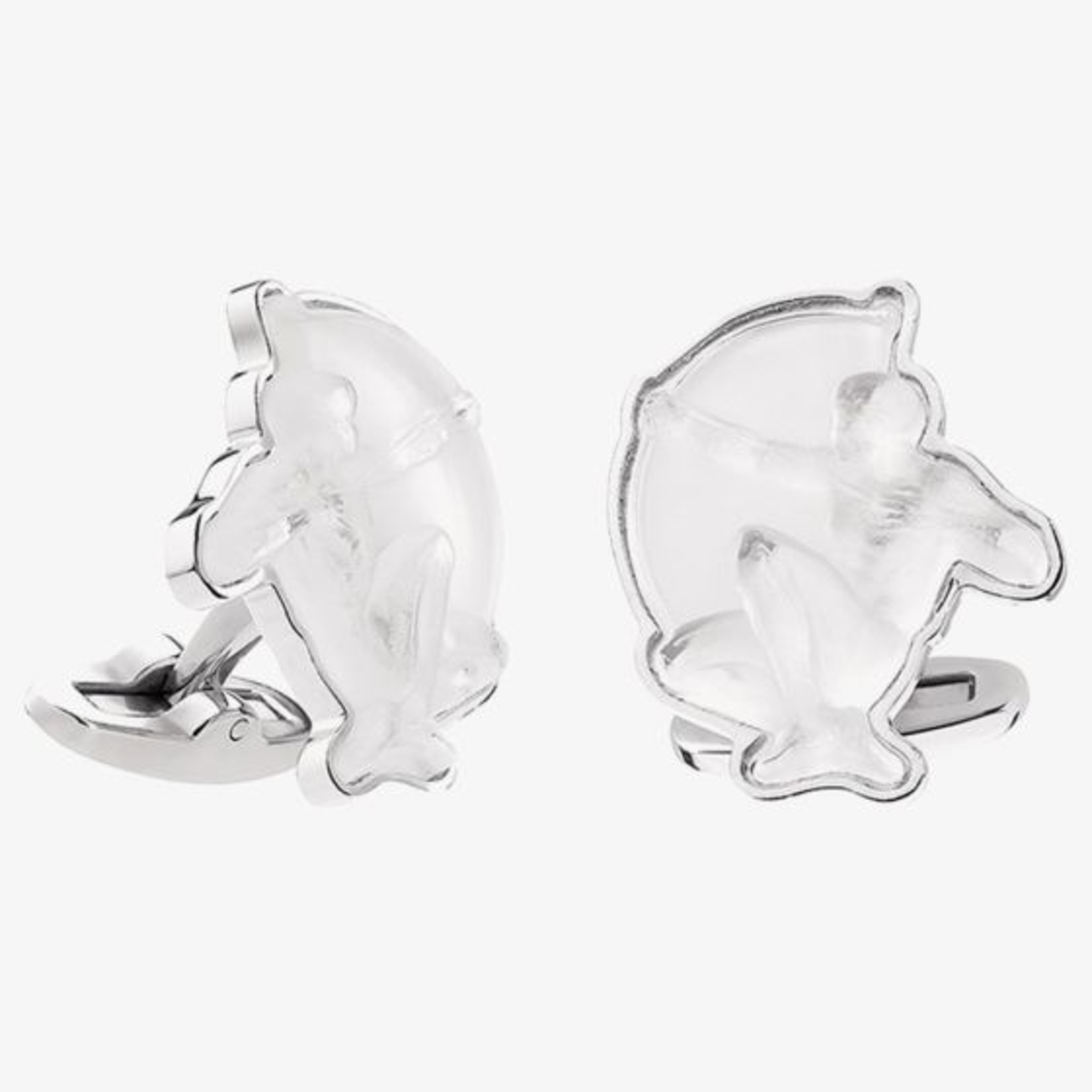 Lalique Cufflinks_Archers_Clear_LALIQUE